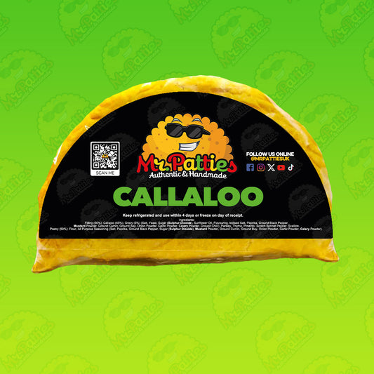 Jamaican Callaloo Patty Box