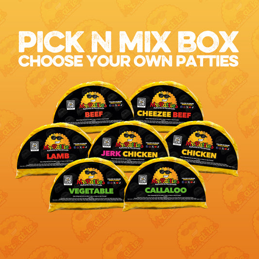 Pick an Mix Jamaican Patty Box (12 Patties)