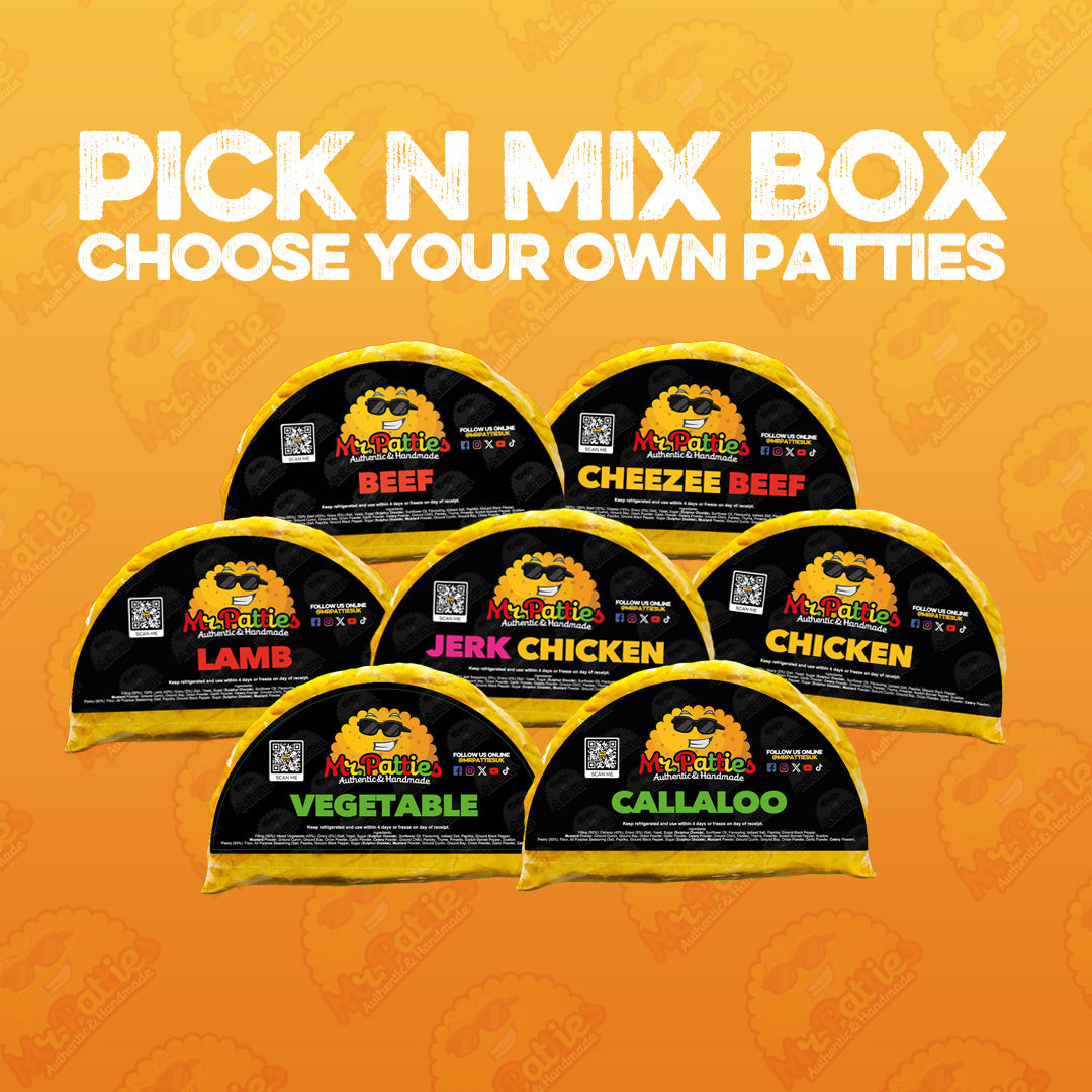 Pick an Mix Jamaican Patty Box (6 Patties)