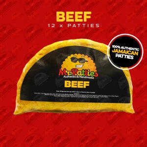 12x Authentic Jamaican Beef patties