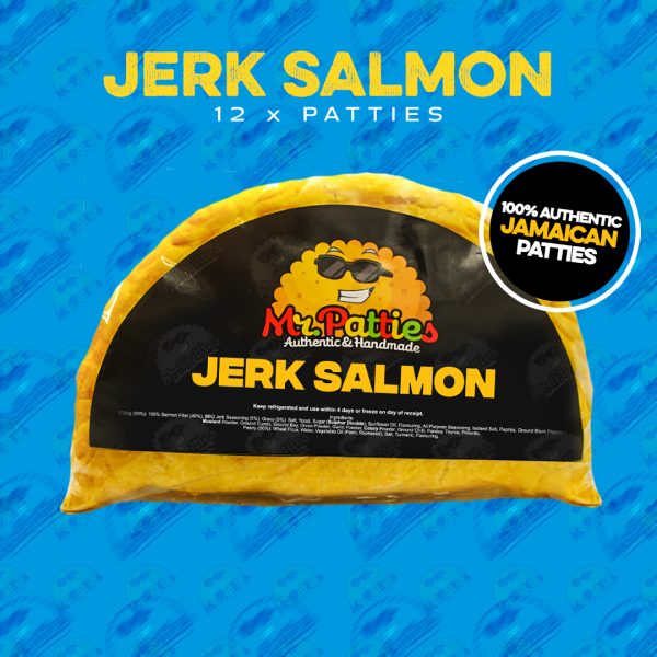 Jerk Salmon Jamaican Patties