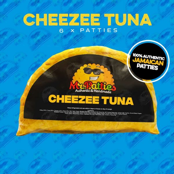 Cheezee Tuna Jamaican Patty Box
